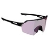 SUNGLASSES RIDEVIZ LITE SATIN BLACK IRIZ CRYZTAL PURPLE 30 VLT